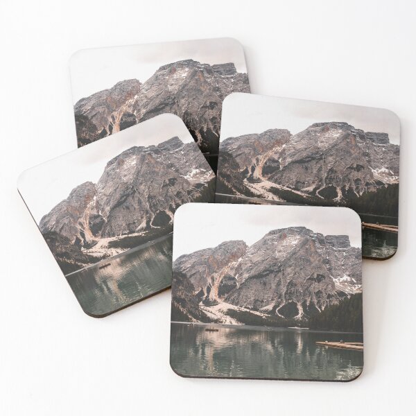 Item preview, Alpine lake with mountain panorama designed and sold by rhosbahu.