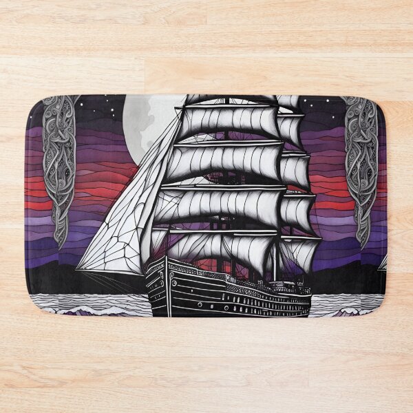 Item preview, Sailing under the Full Moon designed and sold by Bright-Moonrise.