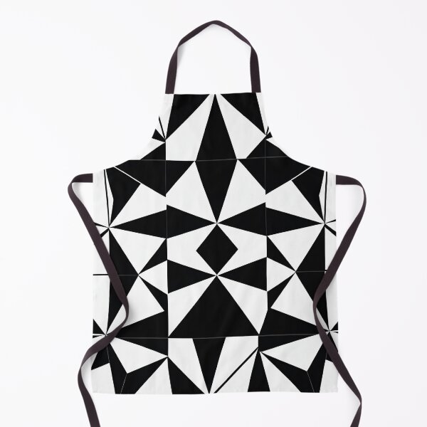 Item preview, Retro Mid Century Modern Geometric Abstract  Pattern Balck and White designed and sold by Prints and Lifestyle.