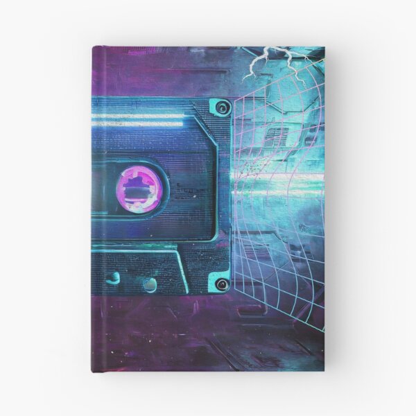 Item preview, Synthwave Cassette Poster designed and sold by Pixelfunk.