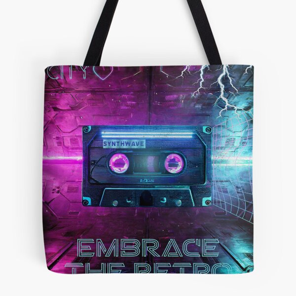 Item preview, Synthwave Cassette Poster designed and sold by Pixelfunk.