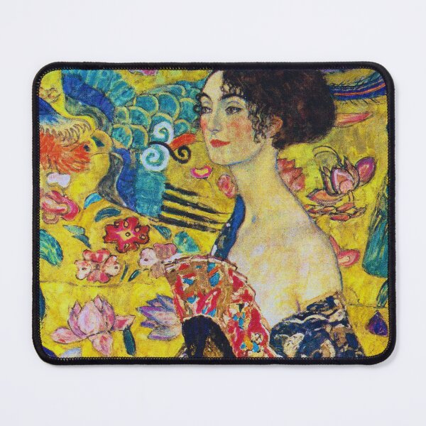 Item preview, Gustav Klimt - Lady With a Fan designed and sold by TwistedCity.