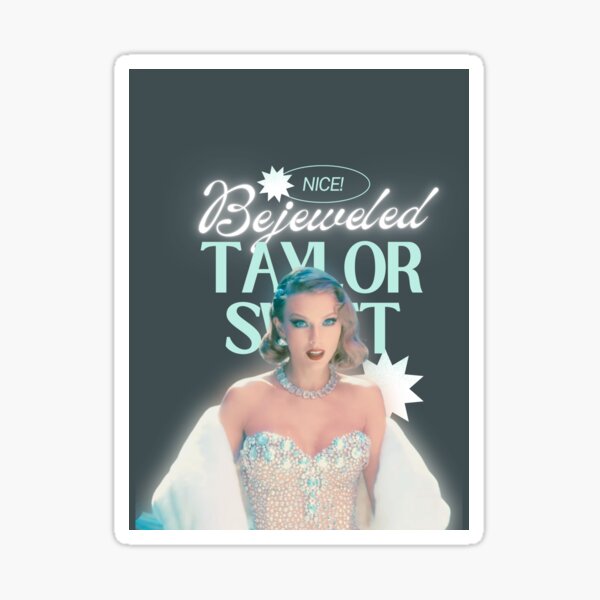 Still Bejeweled Taylor Swift Sticker – Modern Legend, LLC.