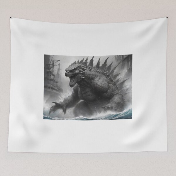 Item preview, Godzilla Attacks designed and sold by Ragedaddy72.