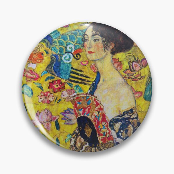 Item preview, Gustav Klimt - Lady With a Fan designed and sold by TwistedCity.