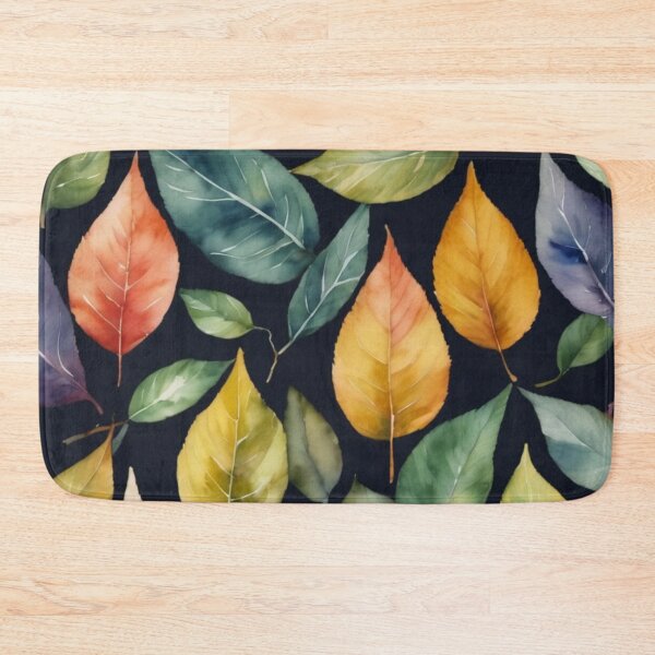 Item preview, Autumn Whispers: A Watercolor Tapestry of Dried Leavess designed and sold by RipollDesigns.