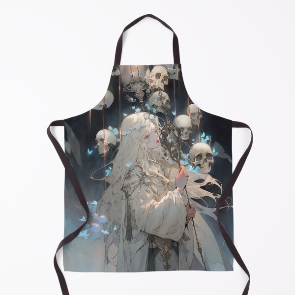 Item preview, Gothic Fantasy Ghostly Anime Girl designed and sold by bubblegoth.