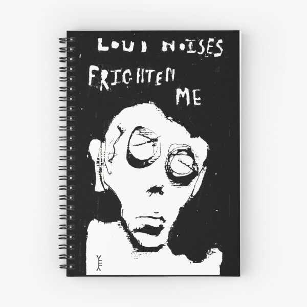 Item preview, Loud noises frighten me designed and sold by Finlay Milligan.
