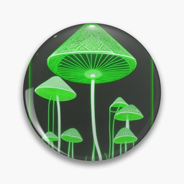 Item preview, Phosphorescent Fungi designed and sold by bluepawprint.
