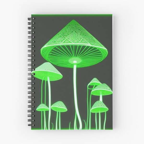 Item preview, Phosphorescent Fungi designed and sold by bluepawprint.