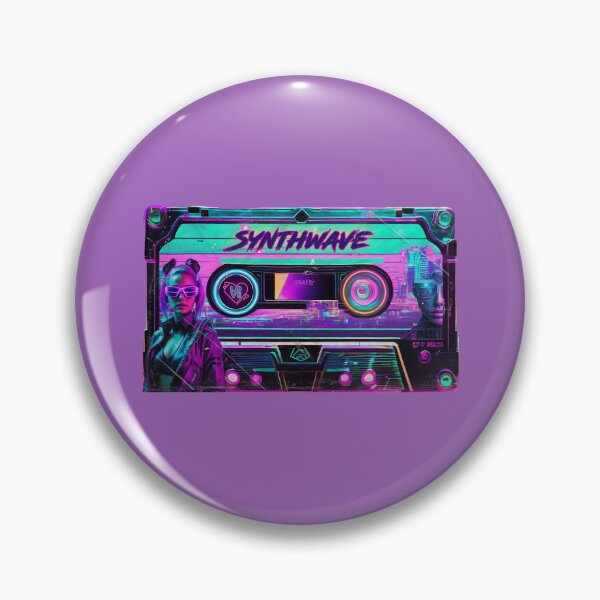 Item preview, Synthwave Neon Cassette designed and sold by Pixelfunk.