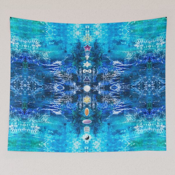Item preview, Hamani  - Truth (Archangel Michael & Archangel Faith) Throat Chakra - light Blue- 12 chakra design  designed and sold by BenitaJayne.