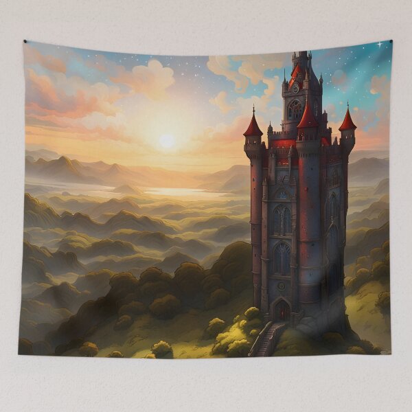 Item preview, Scrabo Tower (An Artistic Rendition) designed and sold by Bright-Moonrise.
