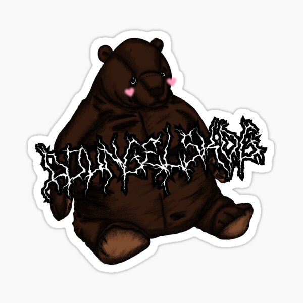 Djungelskog Bear Oil Painting Sticker for Sale by anooosha