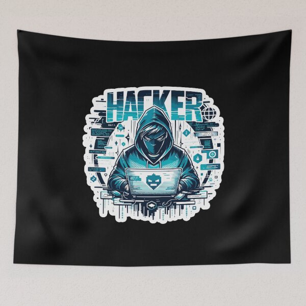 Item preview, Hacker - Illustration designed and sold by MrERNST.