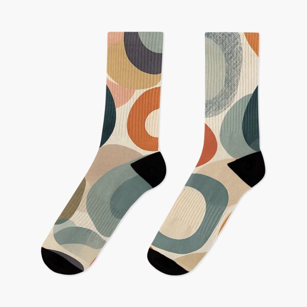 Item preview, Mid Century Modern Geometric Circles designed and sold by Prints and Lifestyle.