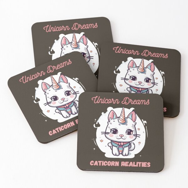 Item preview, Unicorn Dreams, Caticorn Realities designed and sold by signenordic.