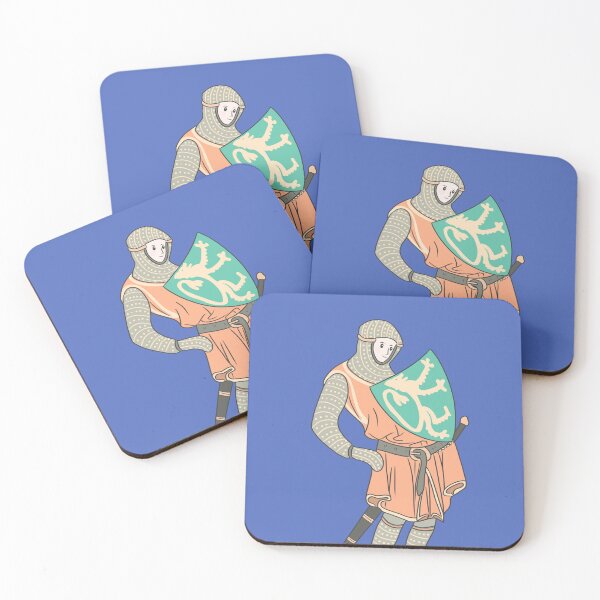 Item preview, Cute Medieval Knight illustration designed and sold by MariOyama.