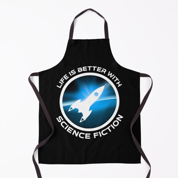 Item preview, Life Is Better With Science Fiction designed and sold by Cat Lady Designs.