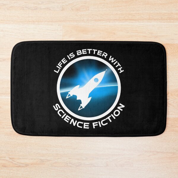 Item preview, Life Is Better With Science Fiction designed and sold by Cat Lady Designs.