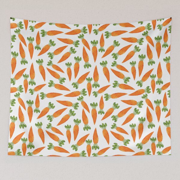 Item preview, Cute orange carrot and seamless pattern  designed and sold by VadimFromm.
