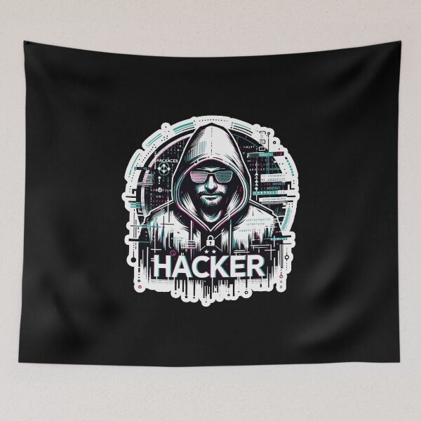 Item preview, Hacker - Illustration designed and sold by MrERNST.