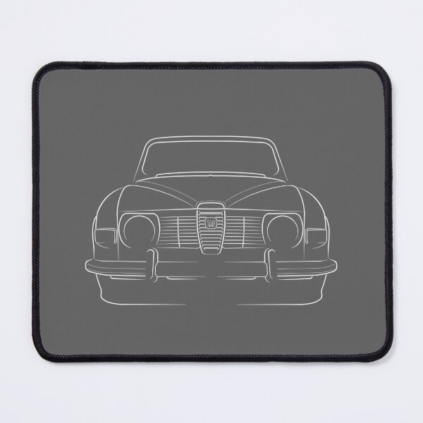 Item preview, Copy of Saab 96 - front stencil, white designed and sold by mal-photography.