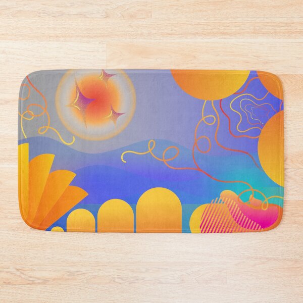 Item preview, Citrus Dreamscape Otherwordly Abstract Media  designed and sold by cottagecloudsco.
