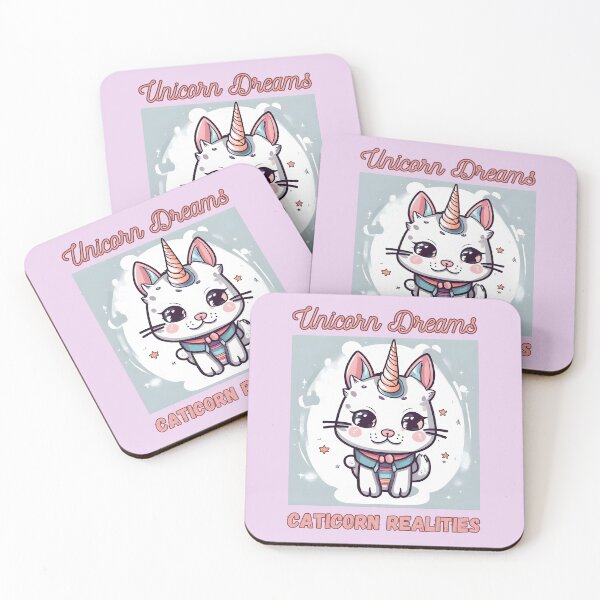 Item preview, Unicorn Dreams, Caticorn Realities designed and sold by signenordic.