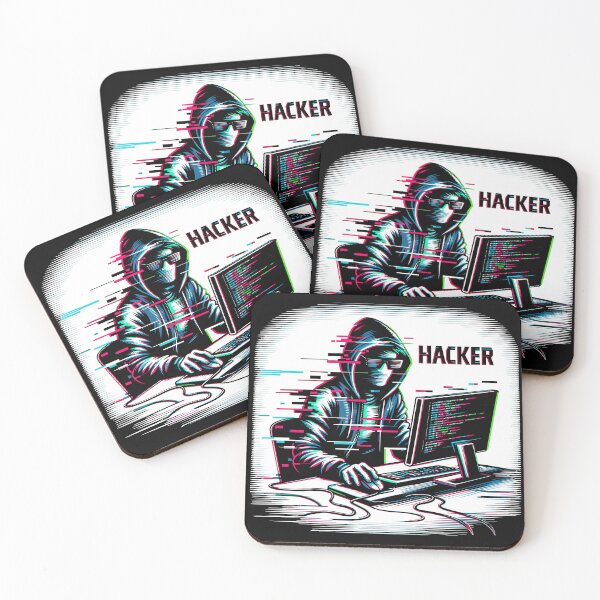 Item preview, Hacker - Illustration designed and sold by MrERNST.