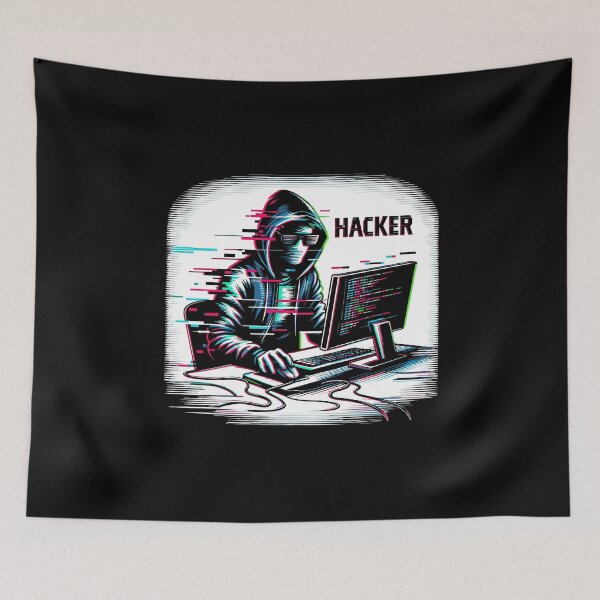 Item preview, Hacker - Illustration designed and sold by MrERNST.