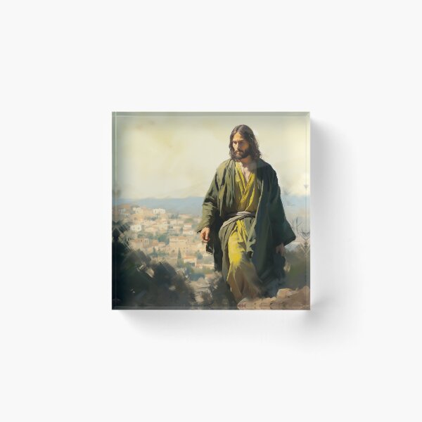 Item preview, Jesus Christ on the Mount of Olives I designed and sold by jb-joaofranca.