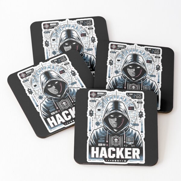 Item preview, Hacker - Illustration designed and sold by MrERNST.