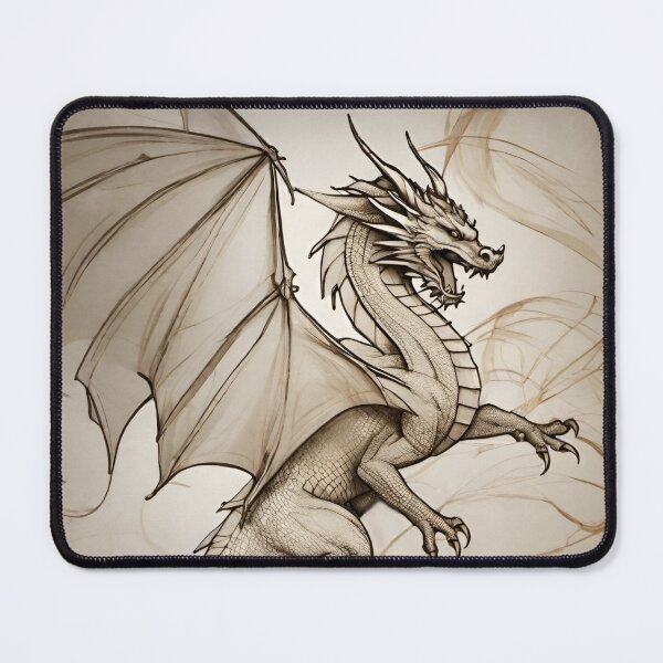 Item preview, Dragon Sketch designed and sold by MatrixTattoo.