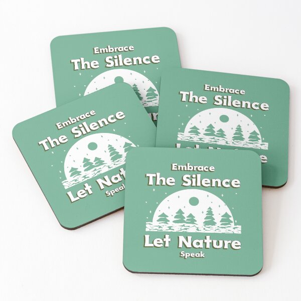 Item preview, Embrace The Silence Let Nature Speak - Nature is My Therapy  designed and sold by WrighTeeHut.