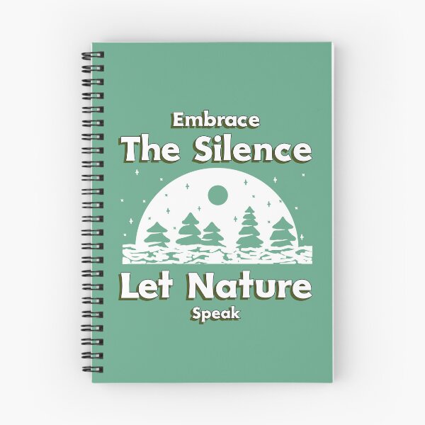 Item preview, Embrace The Silence Let Nature Speak - Nature is My Therapy  designed and sold by WrighTeeHut.
