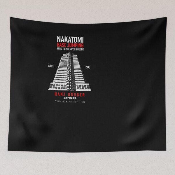 Item preview, Nakatomi Base Jumping - 30th floor designed and sold by SlappyWares.