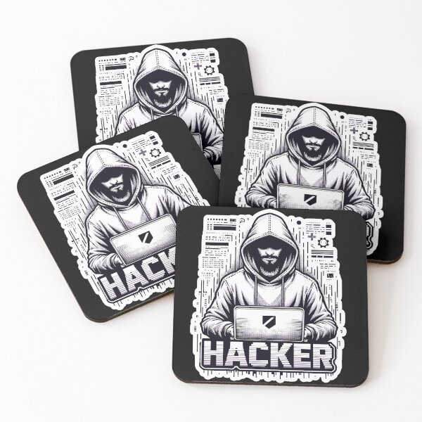Item preview, Hacker - Illustration designed and sold by MrERNST.