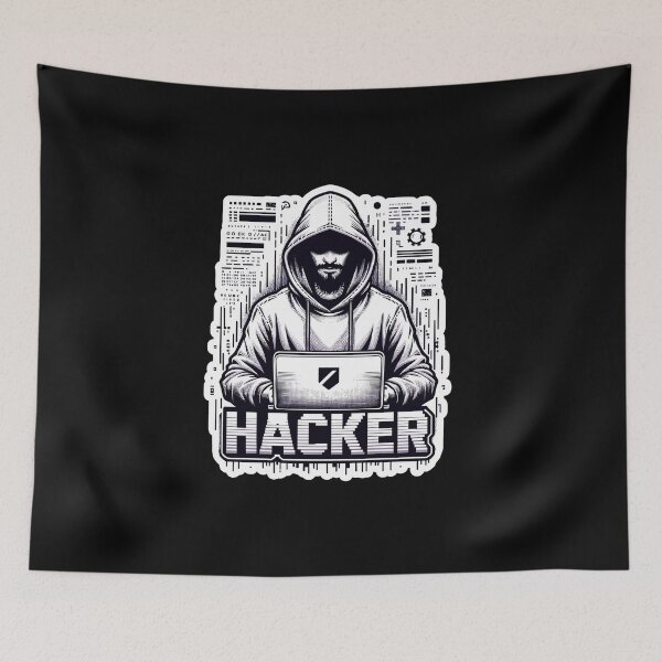 Item preview, Hacker - Illustration designed and sold by MrERNST.