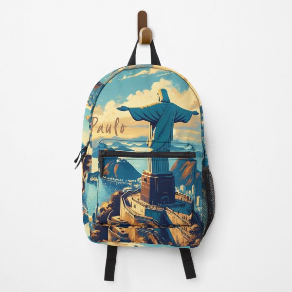 Item preview, Rio de Janeiro Iconic Skyline Art designed and sold by inkArtistryfine.