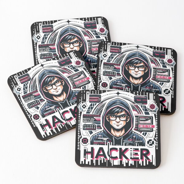 Item preview, Hacker - Illustration designed and sold by MrERNST.