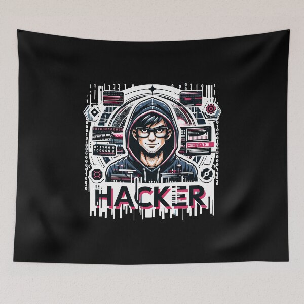 Item preview, Hacker - Illustration designed and sold by MrERNST.