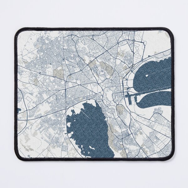 Item preview, Tunis City Map of Tunisia - Coastal designed and sold by deMAP.