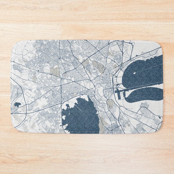 Item preview, Tunis City Map of Tunisia - Coastal designed and sold by deMAP.