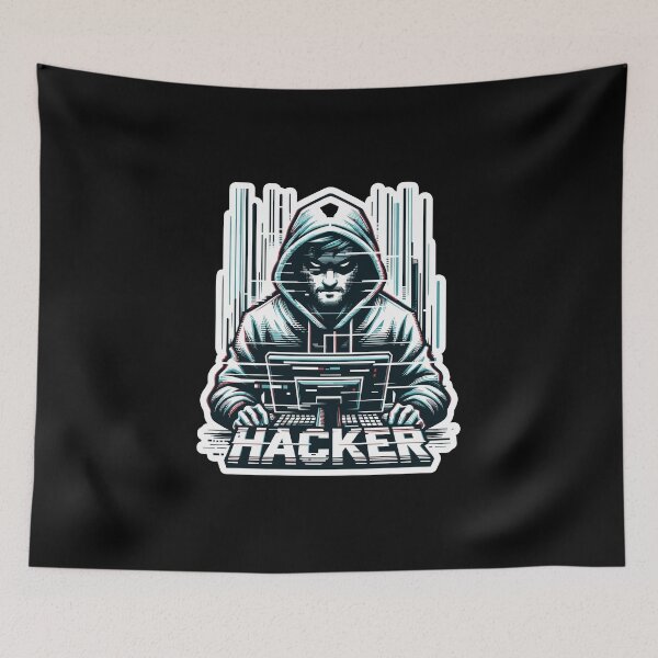Item preview, Hacker - Illustration designed and sold by MrERNST.