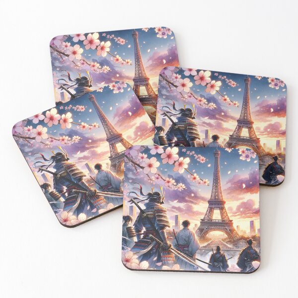 Item preview, Samurai Paris Blossoms designed and sold by Best-Kept.