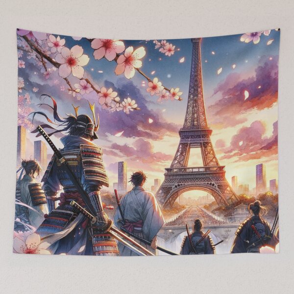 Item preview, Samurai Paris Blossoms designed and sold by Best-Kept.