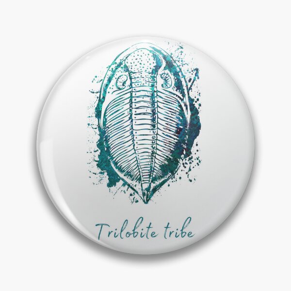 Artikelvorschau, Trilobitenstamm, Paläontologie, Fossilienjäger-Aquarell entworfen und verkauft von Drawmecute.