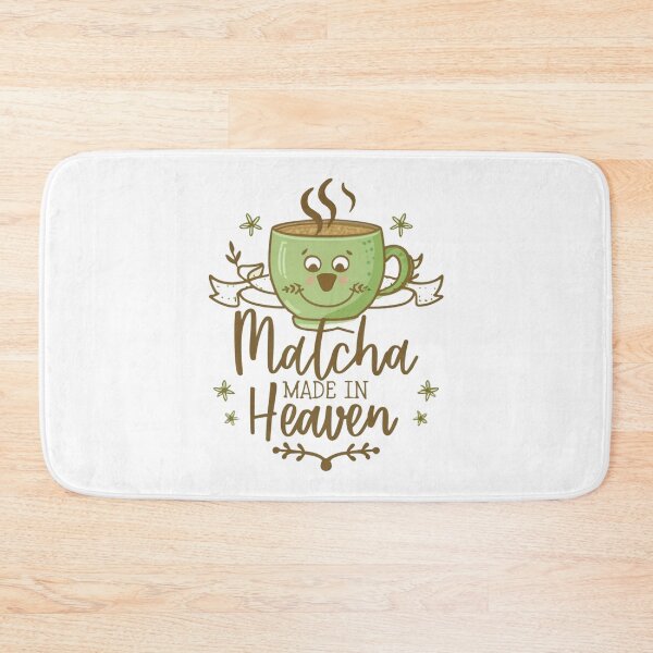 Item preview, Adorable Matcha Made in Heaven - Kawaii Tea Cute Illustration designed and sold by HahaHandlesHub.