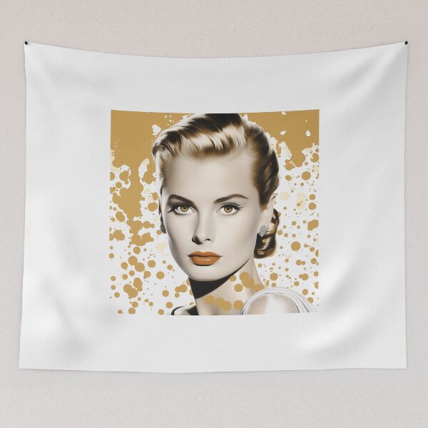 Item preview, Grace Kelly Pop art  designed and sold by freddyaiart.